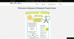 Desktop Screenshot of hamptontenniscenter.com